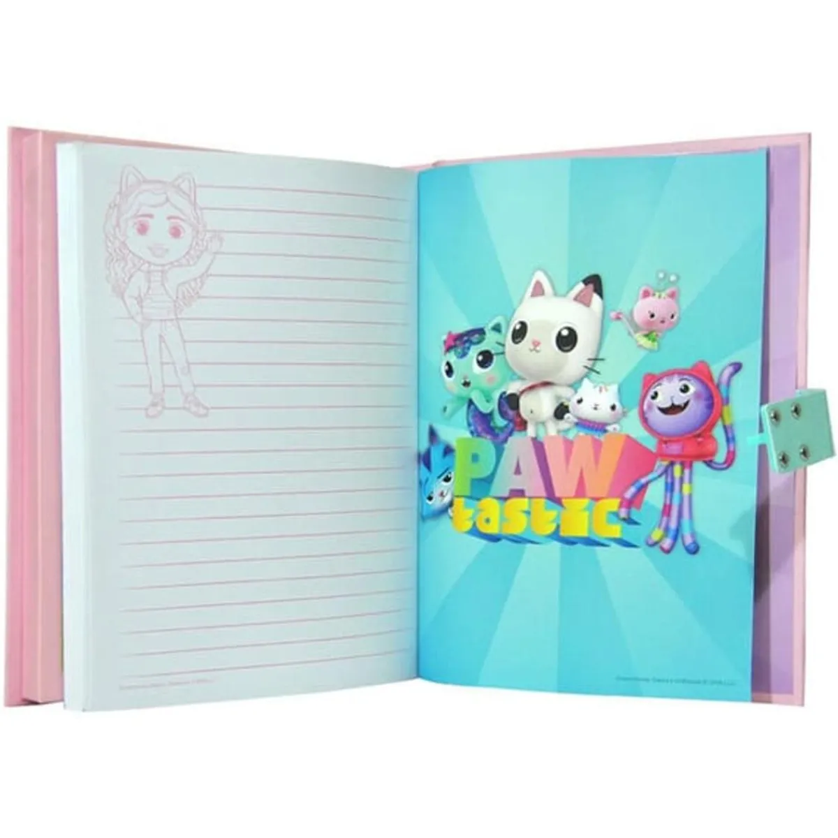 New Gabby's Dollhouse - Diario con sonido Estilo De Vida