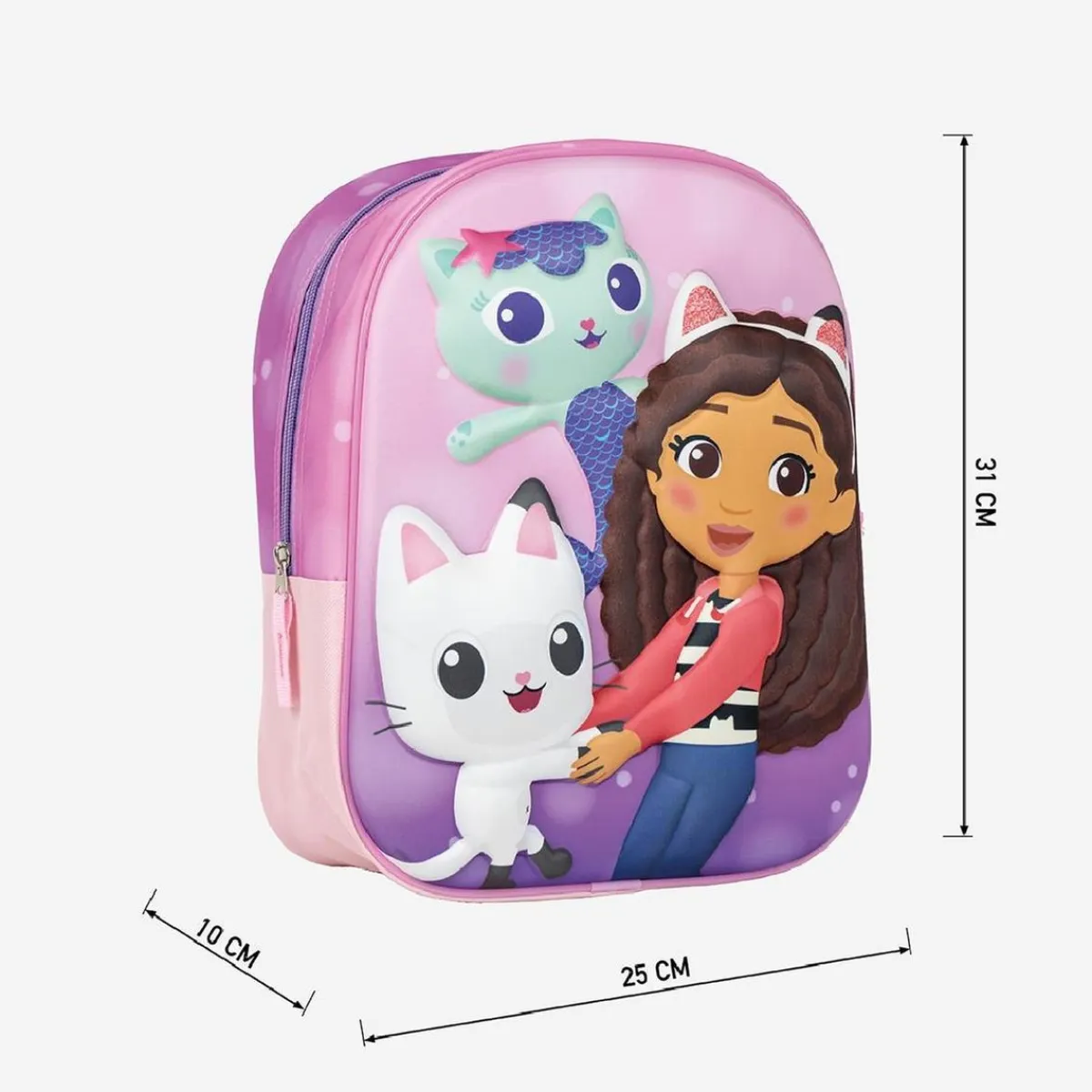 Gabby's Dollhouse - Mochila preescolar 3D*ARTESANIA CERDÁ New