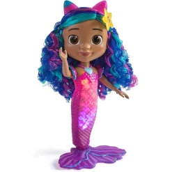 Best Gabby’s Dollhouse - Muñeca Gabby sirena canta y brilla Coleccionables Y Mini Mundos