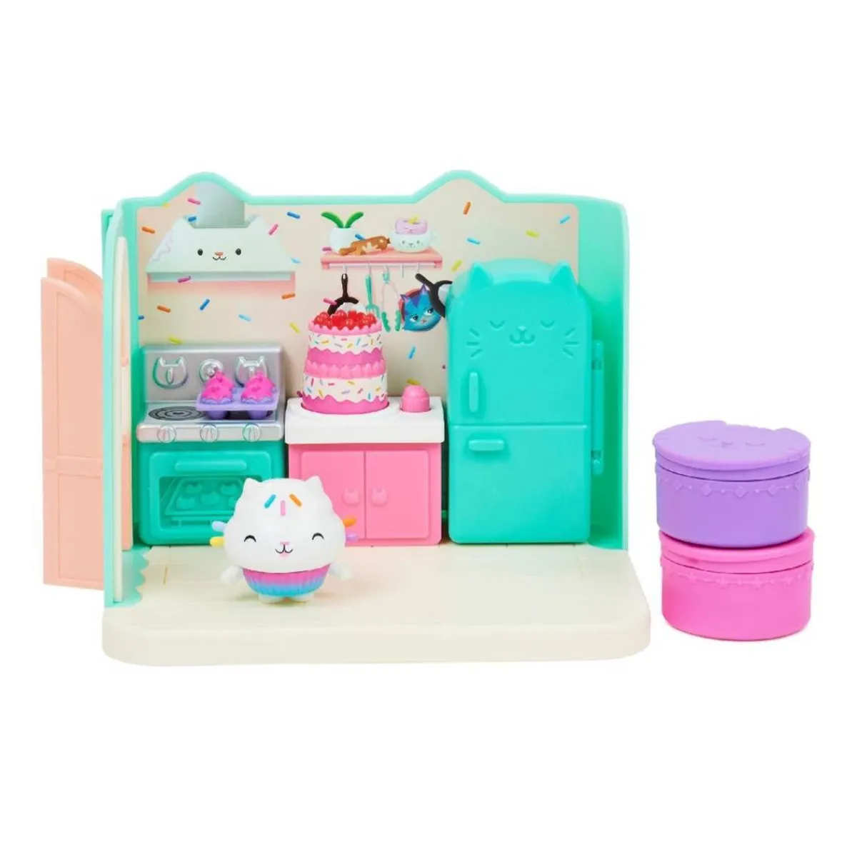 Sale Gabby's Dollhouse - Cocinita de Muffin Coleccionables Y Mini Mundos