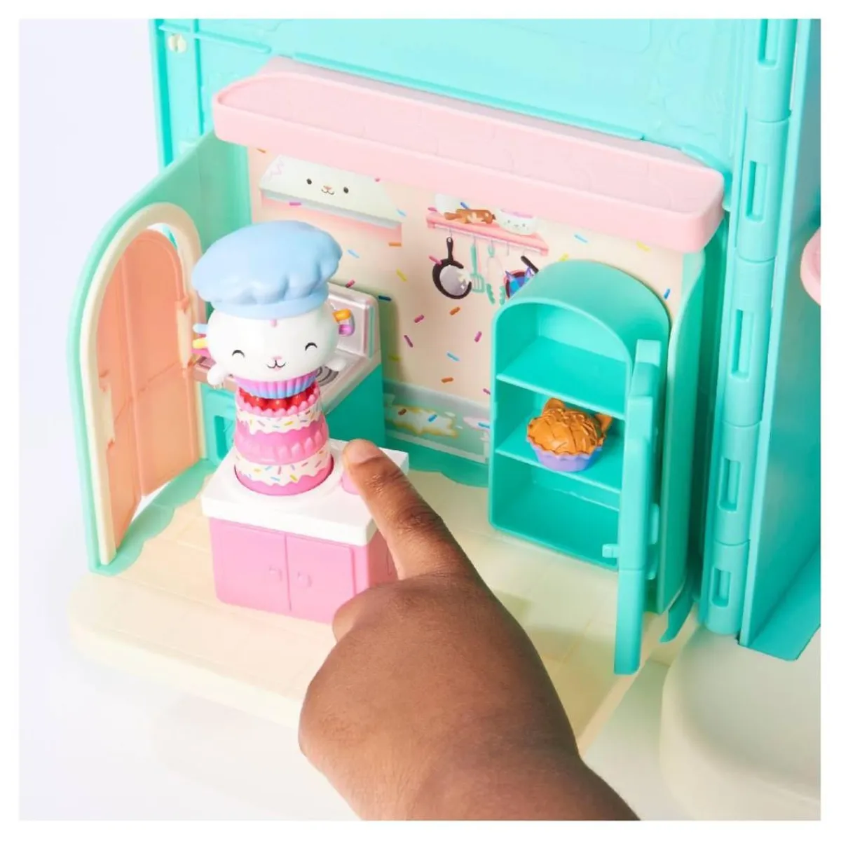 Sale Gabby's Dollhouse - Cocinita de Muffin Coleccionables Y Mini Mundos