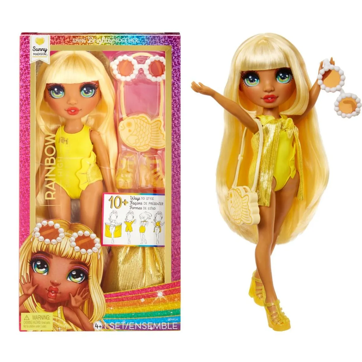 Giochi Preziosi - Swim & Style Sunny Yellow ㅤ*RAINBOW HIGH Best
