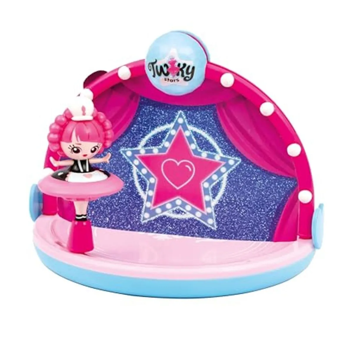 Best Giochi Preziosi - Twiky Peonza bailarina con escenario de danza ㅤ Coleccionables Y Mini Mundos