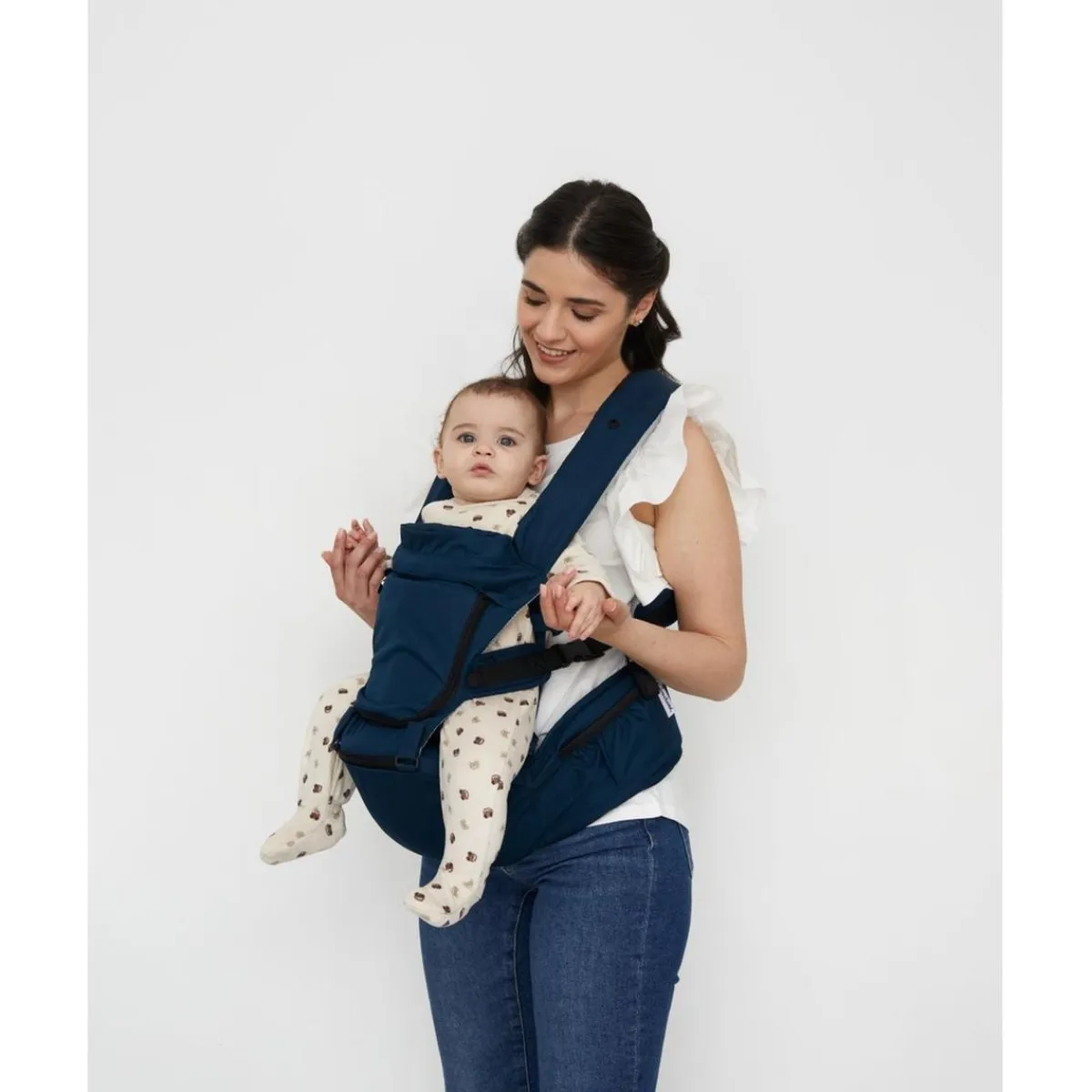 Online - Mochila portabebés 3 en 1 2.0 azul Portabebés Y Bici·Portabebés Y Mochilas