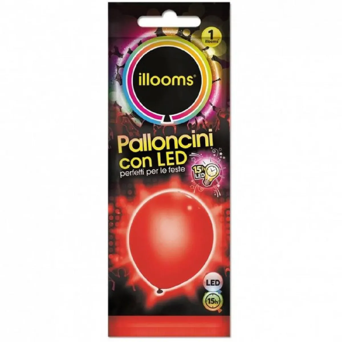 Outlet Globo LED rojo Artículos De Fiesta Y Regalos