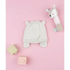 Best Gorro tricot beige con orejas Recién Nacido·Primeras Salidas|Primeras Salidas·Gorros, Viseras Y Manoplas