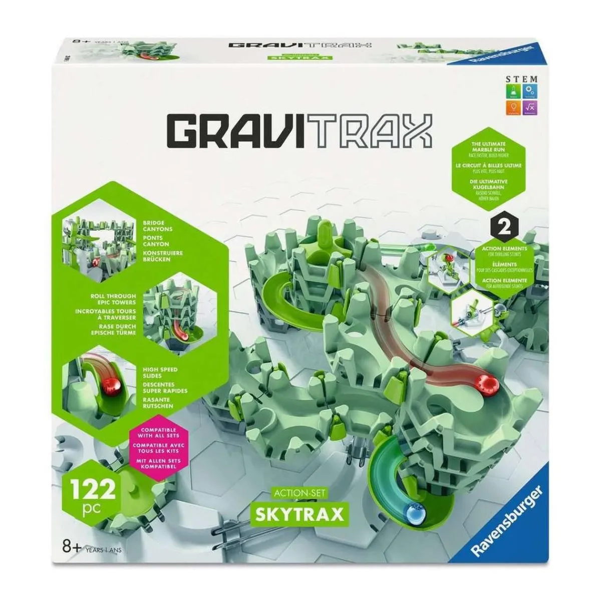 Sale Gravitrax - Circuito de canicas Skytrax Steam