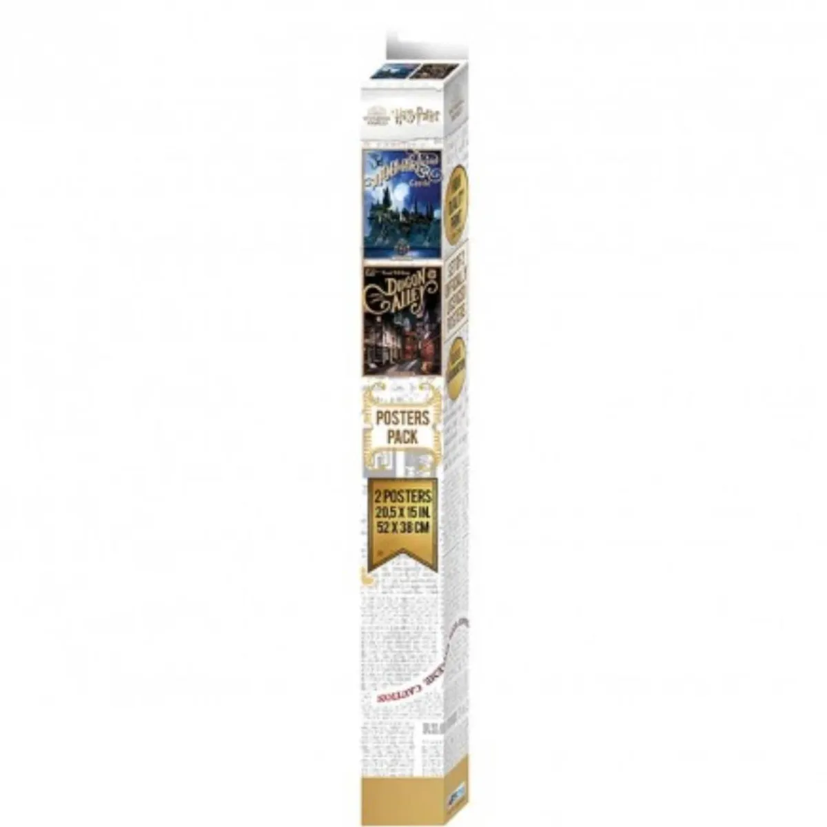 Discount Harry Potter - Pack de 2 pósteres retro Hogwarts y Diagon Friki Zone|Merchandising