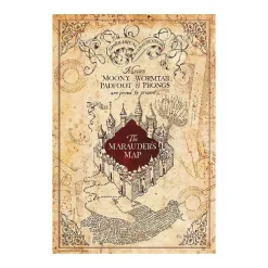 Harry Potter - Póster Mapa del Merodeador*ABYSSE CORP New