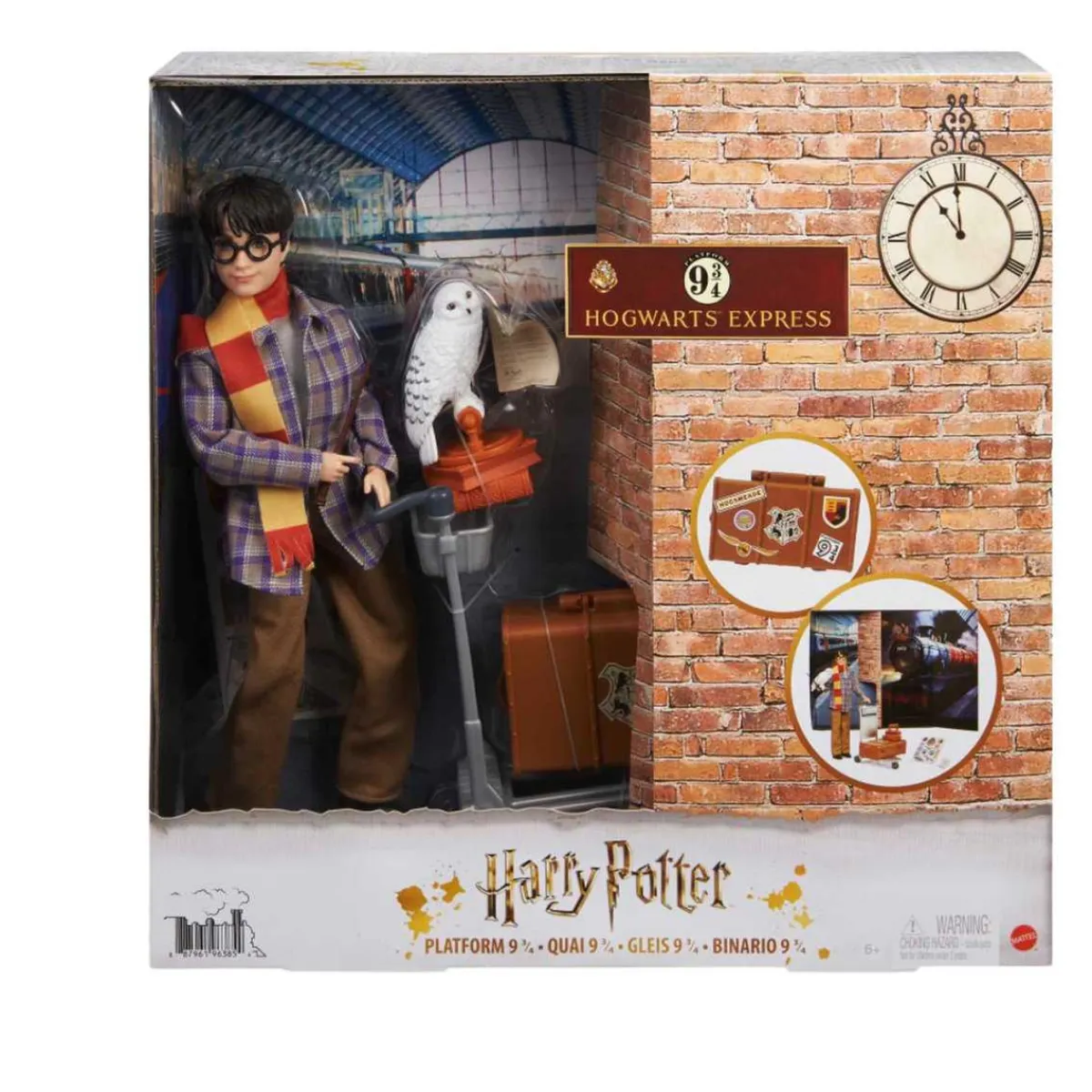 Harry Potter en el andén 9 3/4*MATTEL New