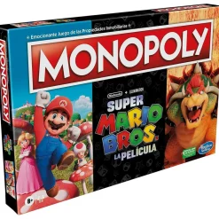 Hasbro - Super Mario - Monopoly edición película Super Mario Bros con token Bowser*TOYS