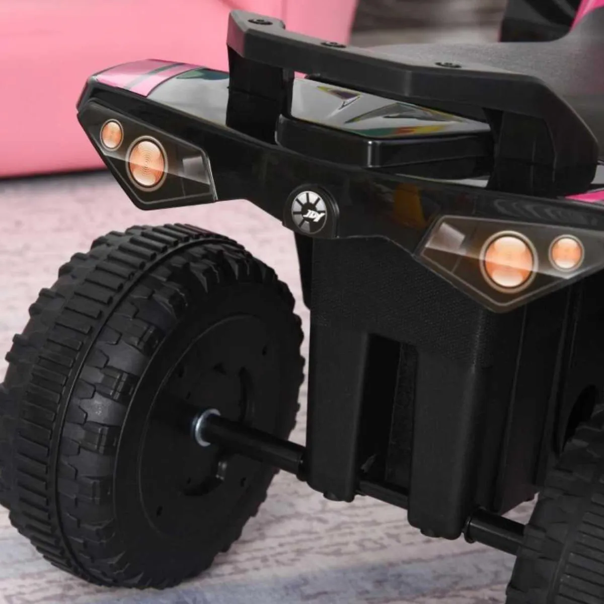 - Andador Quad Cuatrimoto Rosa*Homcom Discount