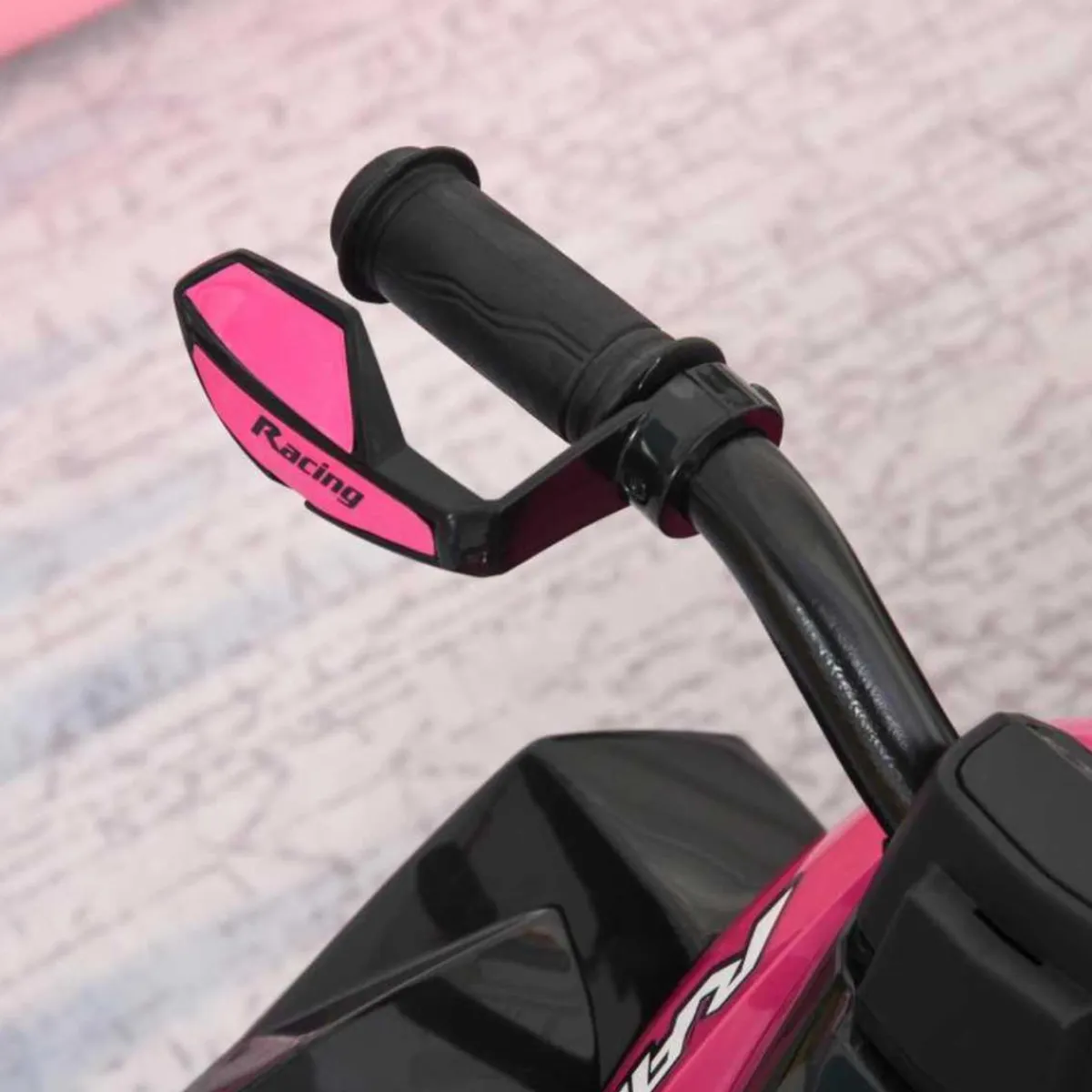 - Andador Quad Cuatrimoto Rosa*Homcom Discount