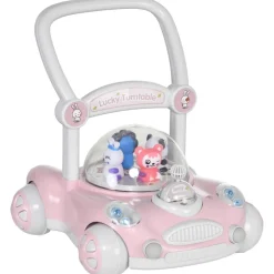 Homcom - Andador Rosa para bebés*AIYAPLAY Online