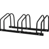 Discount - Aparcamiento para 3 bicicletas Negro Bicicletas
