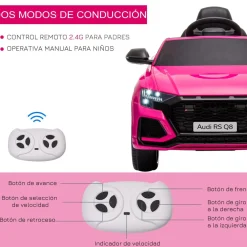 - Audi RS Q8 Batería con control remoto*Homcom Sale