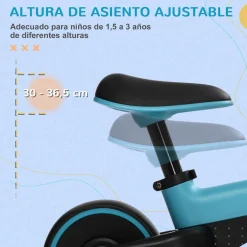 Hot - Bicicleta sin pedales azul Motos Y Triciclos