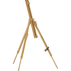 Homcom - Caballete de pintura plegable de madera Arte Y Manualidades