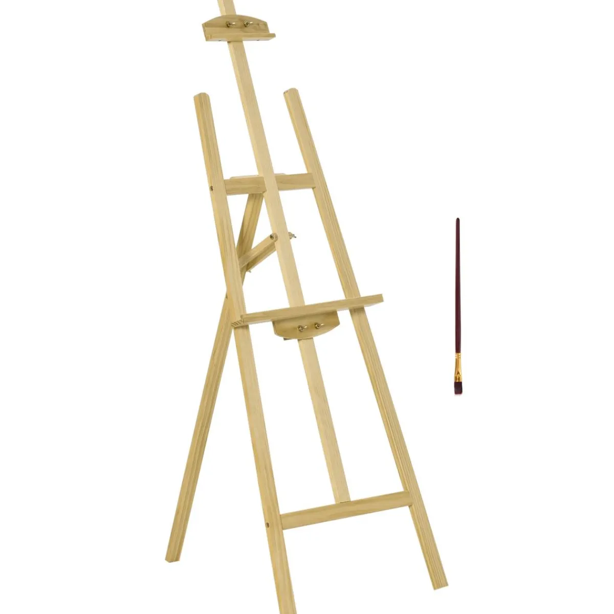 - Caballete de pintura de madera*Homcom Sale