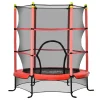 - Cama elástica Ø110 cm Rojo*Homcom Discount