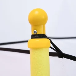 - Cama elástica con red de seguridad azul*Homcom Discount