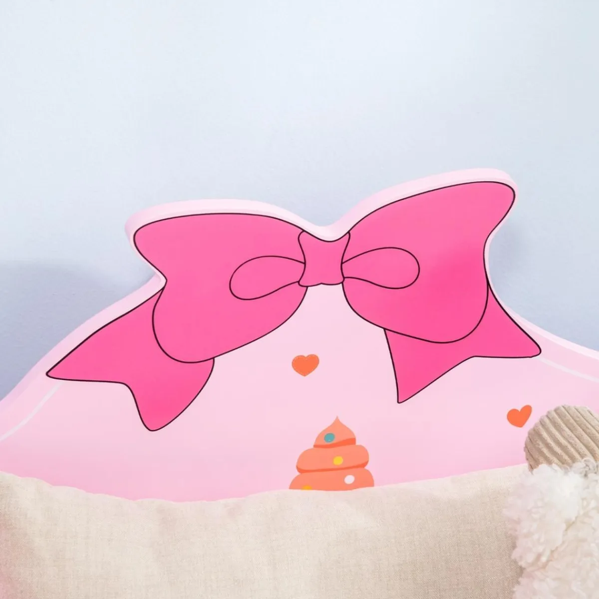 - Cama infantil corazones Rosa*Homcom Best