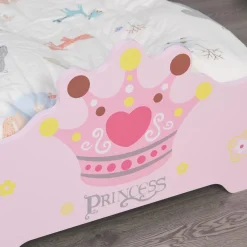- Cama infantil Madera Rosa*Homcom Best