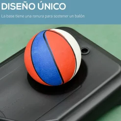 - Canasta de baloncesto de pie ajustable de 295-261 cm*Homcom Best