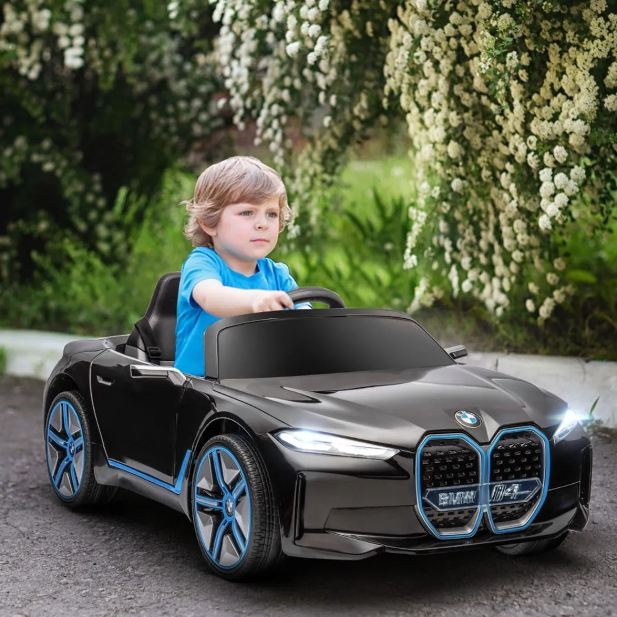 Clearance - Coche elécrico BMW i4 Negro Vehículos De Batería O A Pedales