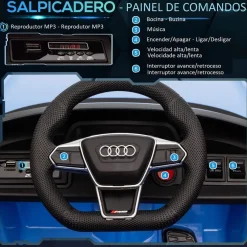 - Coche eléctrico Audi RS e-tron GT*Homcom