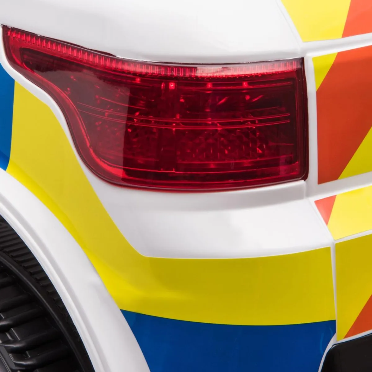 - Coche eléctrico de policía con mando*Homcom Discount