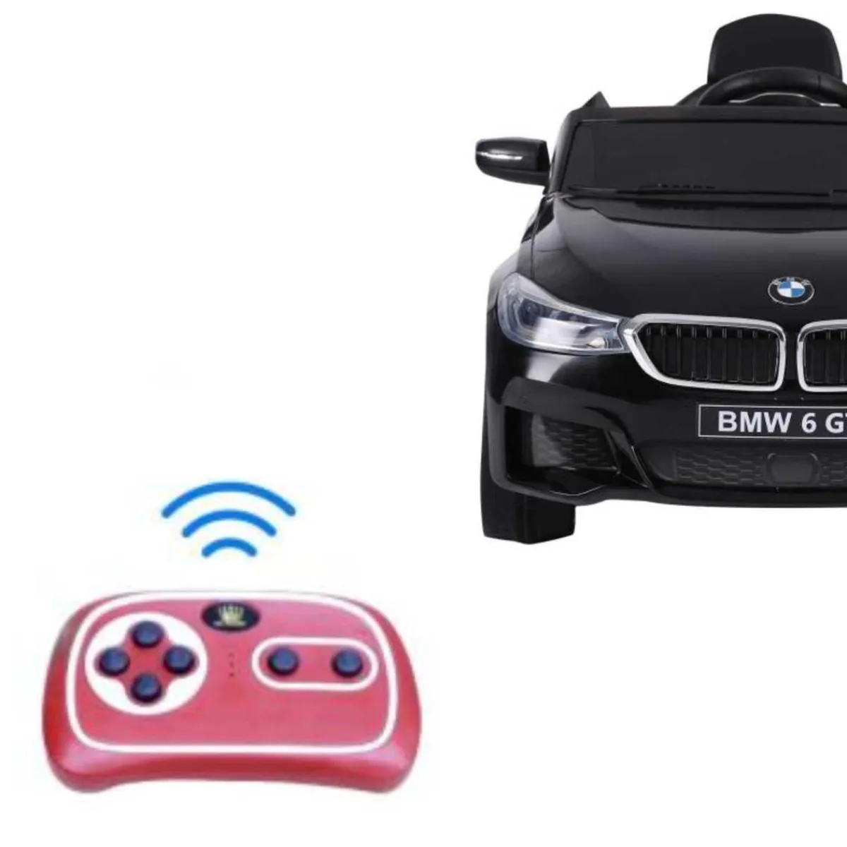 New - Coche Eléctrico Infantil BMW 6GT Vehículos De Batería O A Pedales