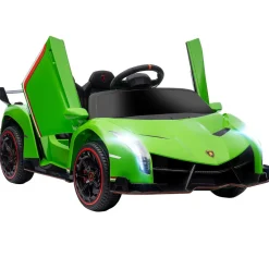 - Coche Eléctrico Lamborghini Veneno Verde*Homcom Discount