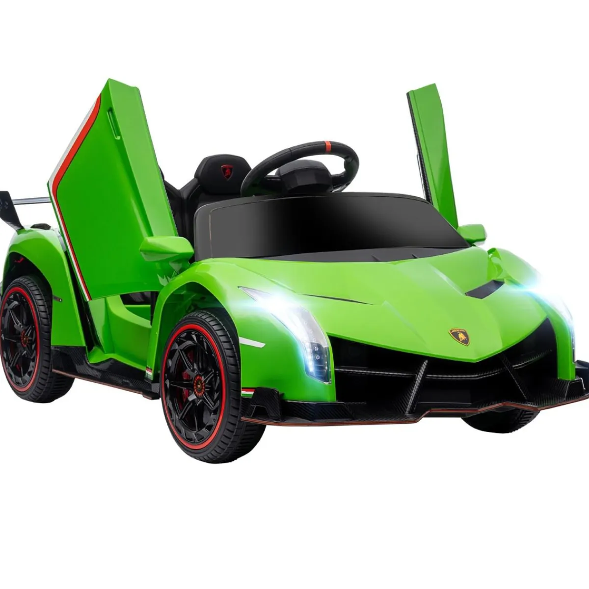 - Coche Eléctrico Lamborghini Veneno Verde*Homcom Discount