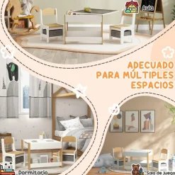 - Conjunto de Mesa con Sillas*Homcom Online