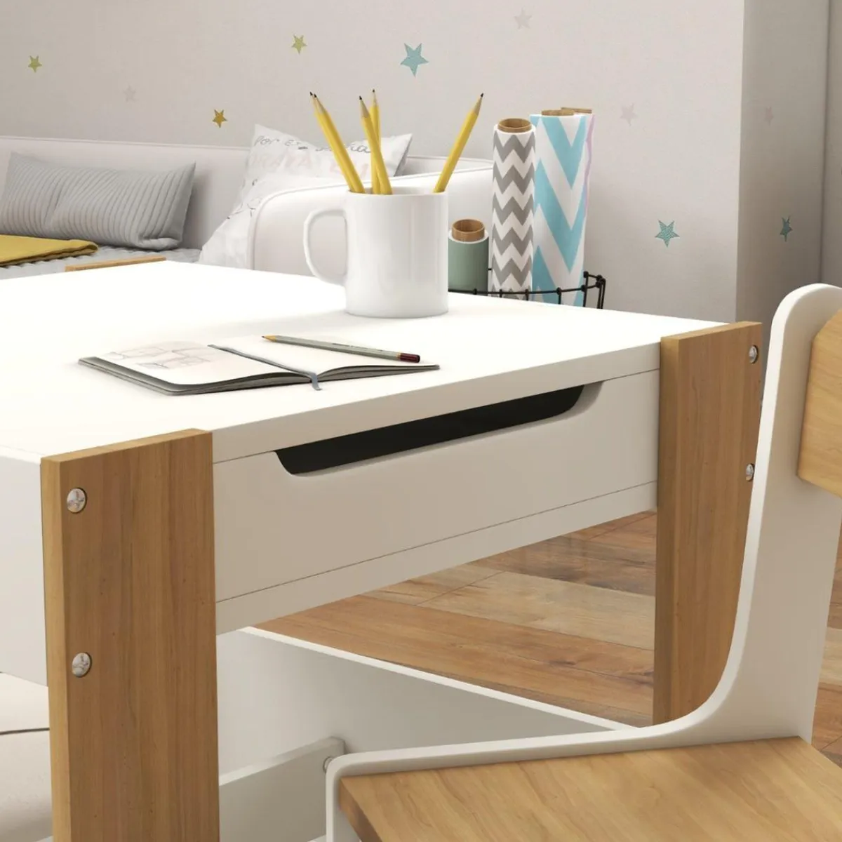 - Conjunto de Mesa con Sillas*Homcom Online