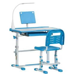Sale - Conjunto Pupitre reclinable + Silla Azul Estilo De Vida