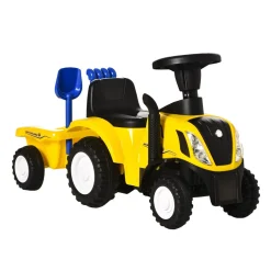 - Correpasillos Tractor con remolque Vehículos De Batería O A Pedales