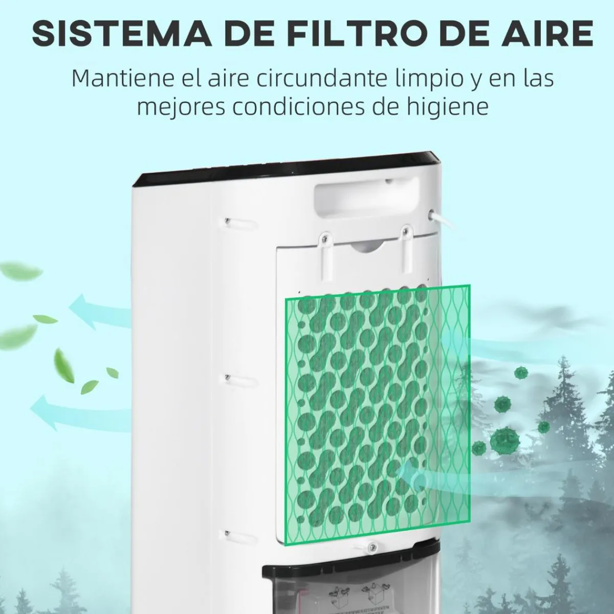 - Enfriador de Aire Portátil 3,5L Figuras De Acción