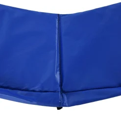 Outlet - Funda acolchada de protección borde camas elásticas 244 cm Azul Camas Elásticas