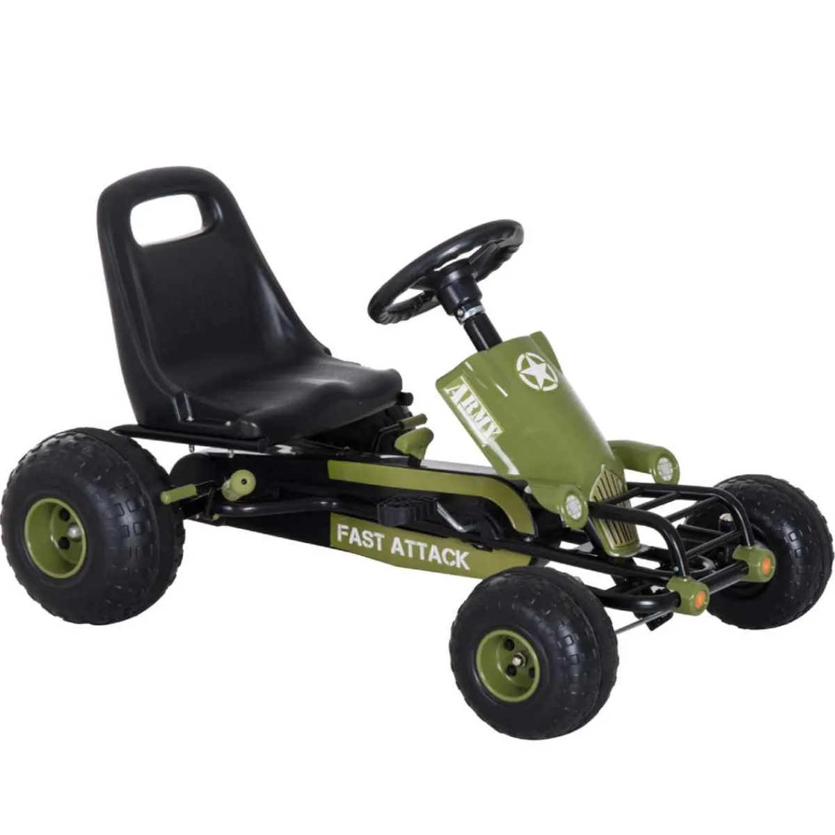 - Go Kart Racing Deportivo con Embrague*Homcom