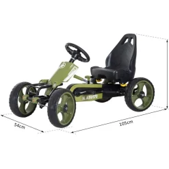 - Go-Kart a pedales para niños*Homcom Online