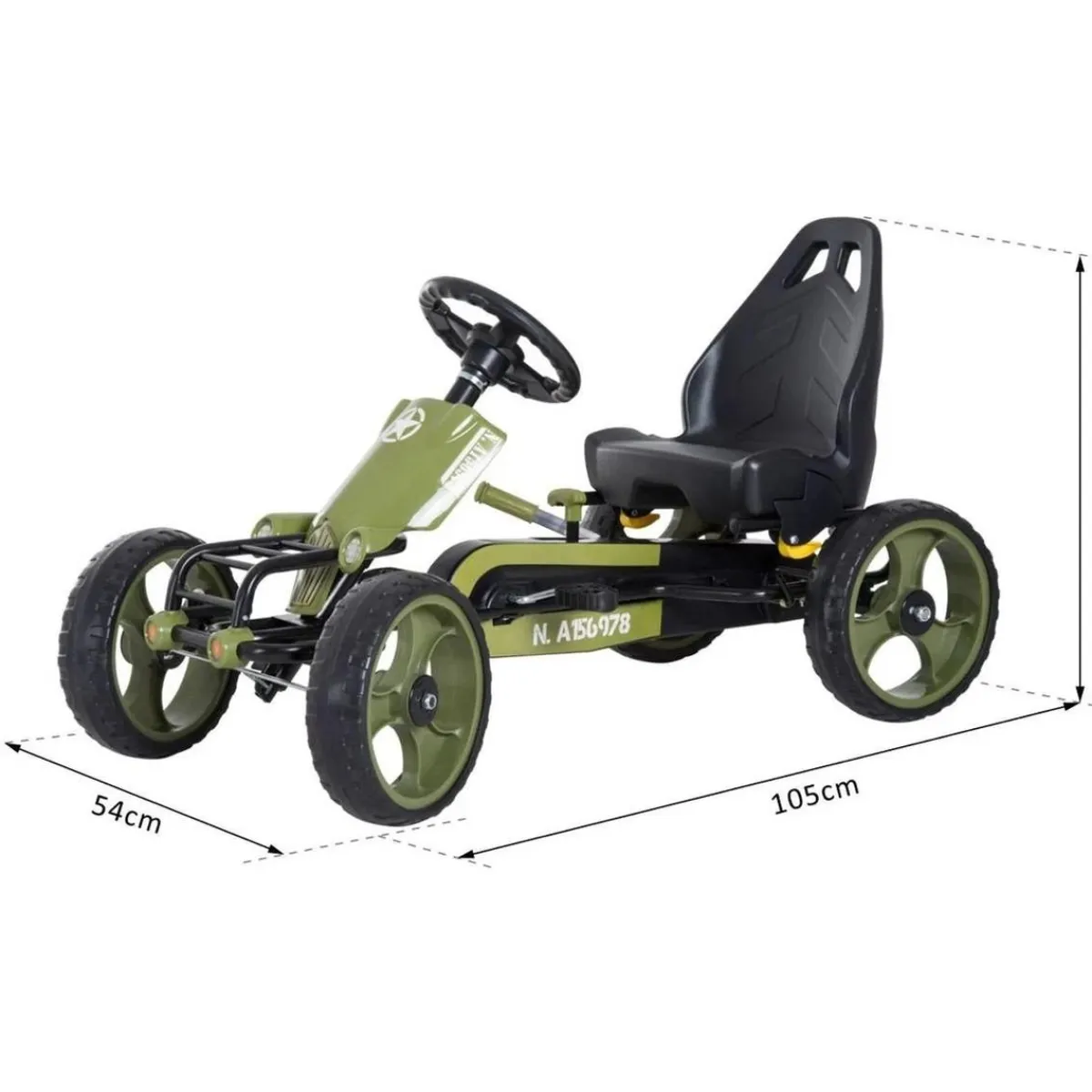 - Go-Kart a pedales para niños*Homcom Online