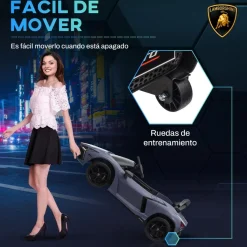 Homcom - Lamborghini Revuelto eléctrico Gris con mando*AIYAPLAY Best