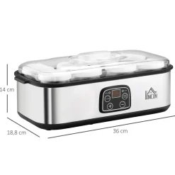 - Maquina para hacer Yogures*Homcom Discount