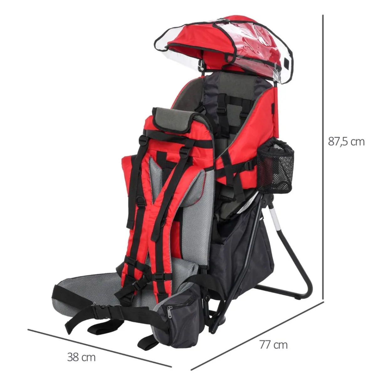 - Mochila portabebés plegable*Homcom Hot