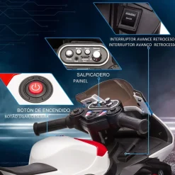 - Moto eléctrica BMW HP4 roja*Homcom Sale