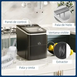 Outlet - Máquina Hielo Negro 90W Figuras De Acción