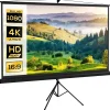 Best - Pantalla de proyección 100'' Negro Electrónicos