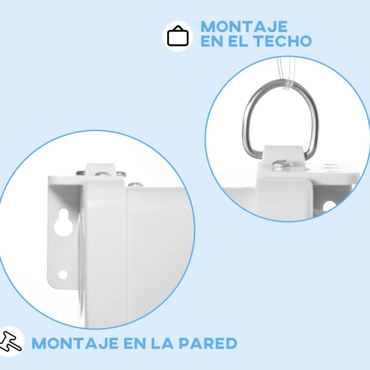 Discount - Pantalla de proyección 80'' Blanco Electrónicos